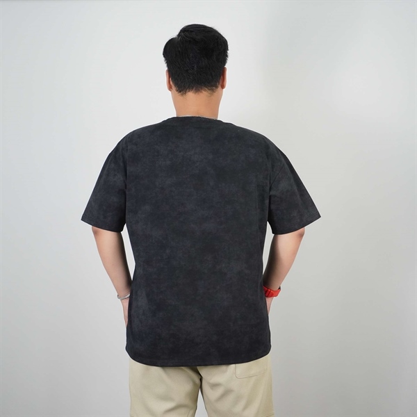 Áo thun tay ngắn cotton co giãn loose fit cách điệu ASPRE streetwear style 4 Áo thun tay ngắn cotton co giãn loose fit cách điệu ASPRE streetwear style - Ảnh 4