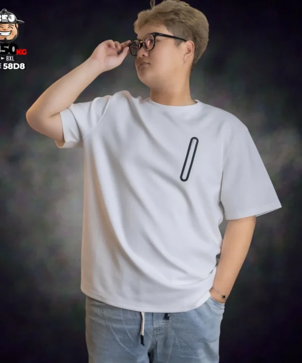 Áo thun tay ngắn kiểu dáng túi kéo phối giả cách điệu vai 8 Áo thun tay ngắn kiểu dáng túi kéo phối giả cách điệu vai 2