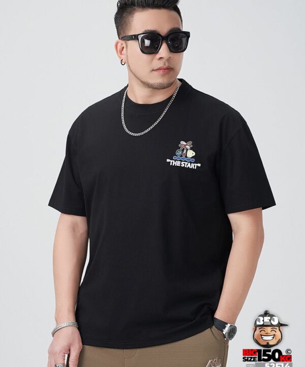 Áo thun tay ngắn cotton thoáng mát họa tiết summer THE START cá tính 7 Áo thun tay ngắn cotton thoáng mát họa tiết summer THE START cá tính 2