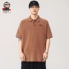 Áo thun tay ngắn Polo vải Pique cotton form rộng US classic style wash nhẹ cách điệu Unity 1987