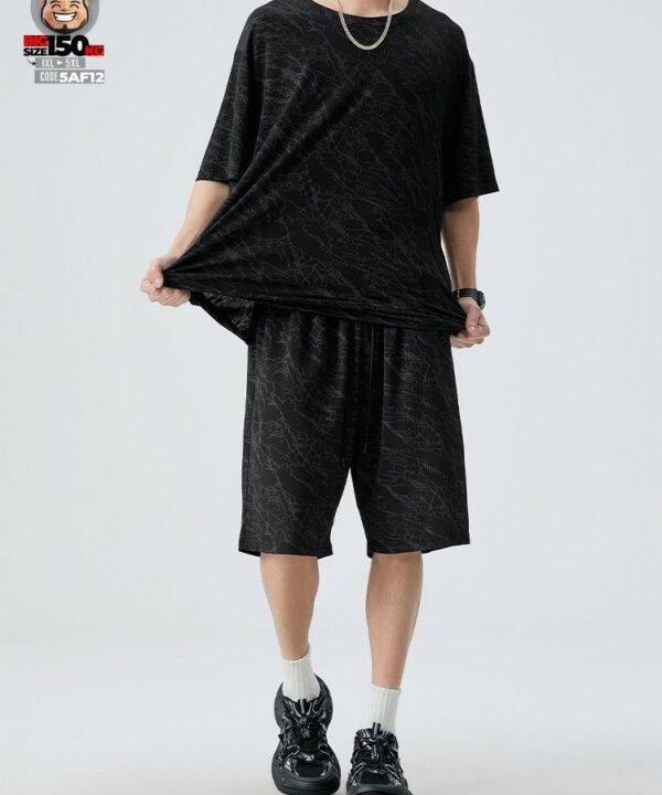 Đồ bộ thun băng vải gân chìm rần ri mềm mại