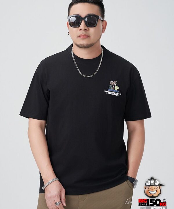 Áo thun tay ngắn cotton thoáng mát họa tiết summer THE START cá tính 8 Áo thun tay ngắn cotton thoáng mát họa tiết summer THE START cá tính 3