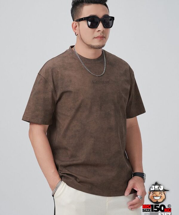 Alternative view of Áo thun tay ngắn Grunge Flow rách nhẹ giả distressed lecture Burbrery in nổi