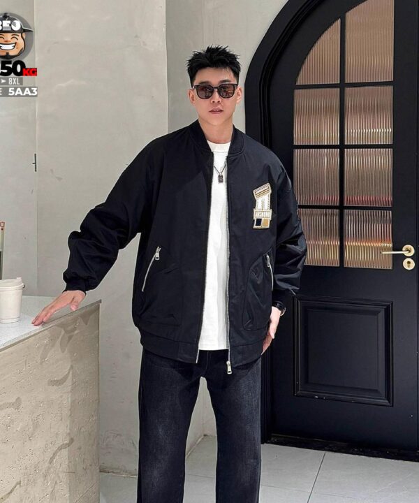 Áo khoác bomber dù túi kết họa tiết GHATFLI stress wear style 7 Áo khoác bomber dù túi kết họa tiết GHATFLI stress wear style 2
