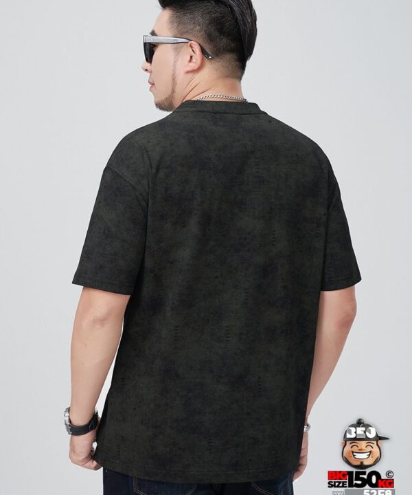 Áo thun tay ngắn Grunge Flow rách nhẹ giả distressed lecture Burbrery in nổi 7 Áo thun tay ngắn Grunge Flow rách nhẹ giả distressed lecture Burbrery in nổi 2