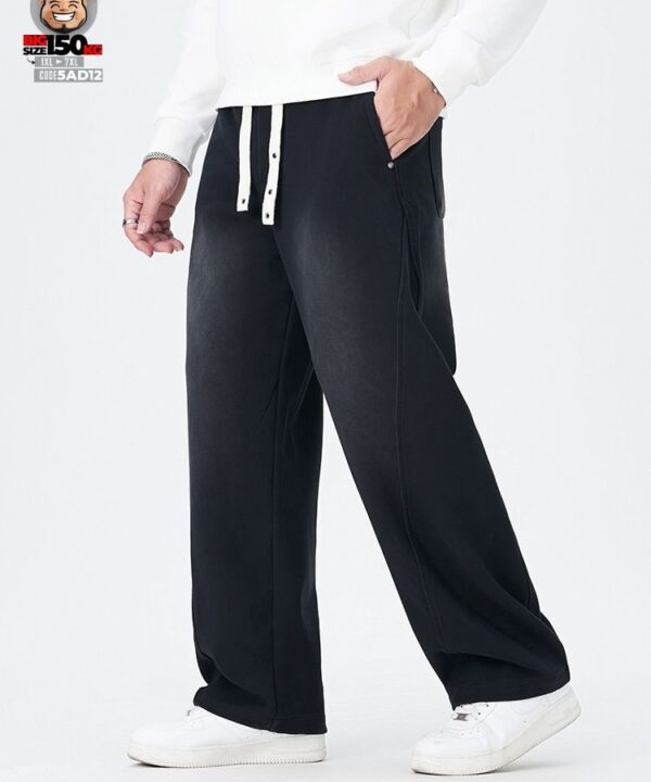 Quần dài ống rộng Japan band giãn nhẹ chỉ nổi retro 7 Quần dài ống rộng Japan band giãn nhẹ chỉ nổi retro 2