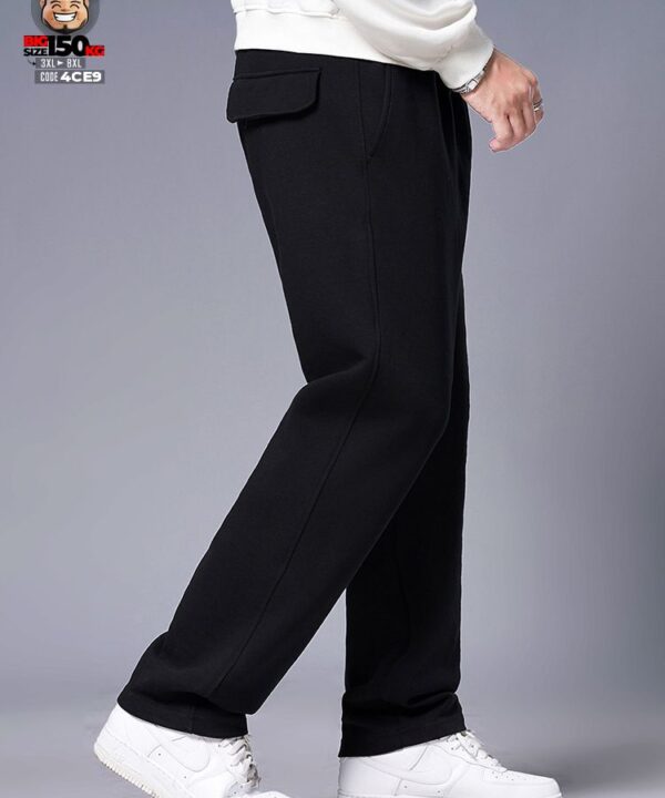 Alternative view of Quần dài jogger thun ống suông classic luxury