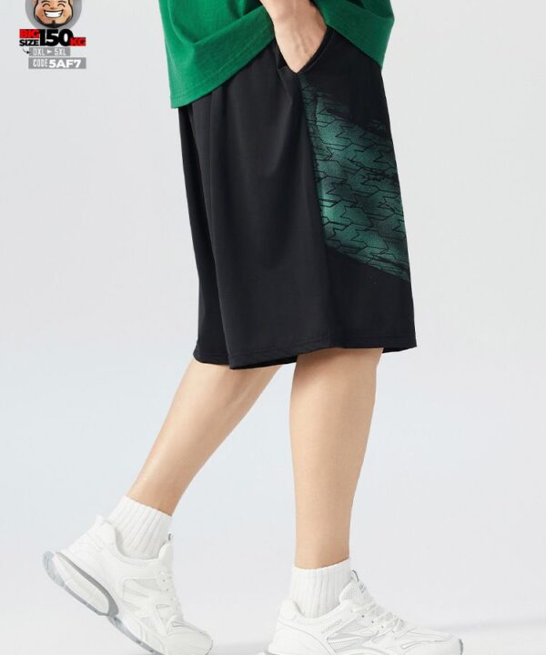 Alternative view of Quần ngắn thun băng họa tiết rằn rắn cá tính