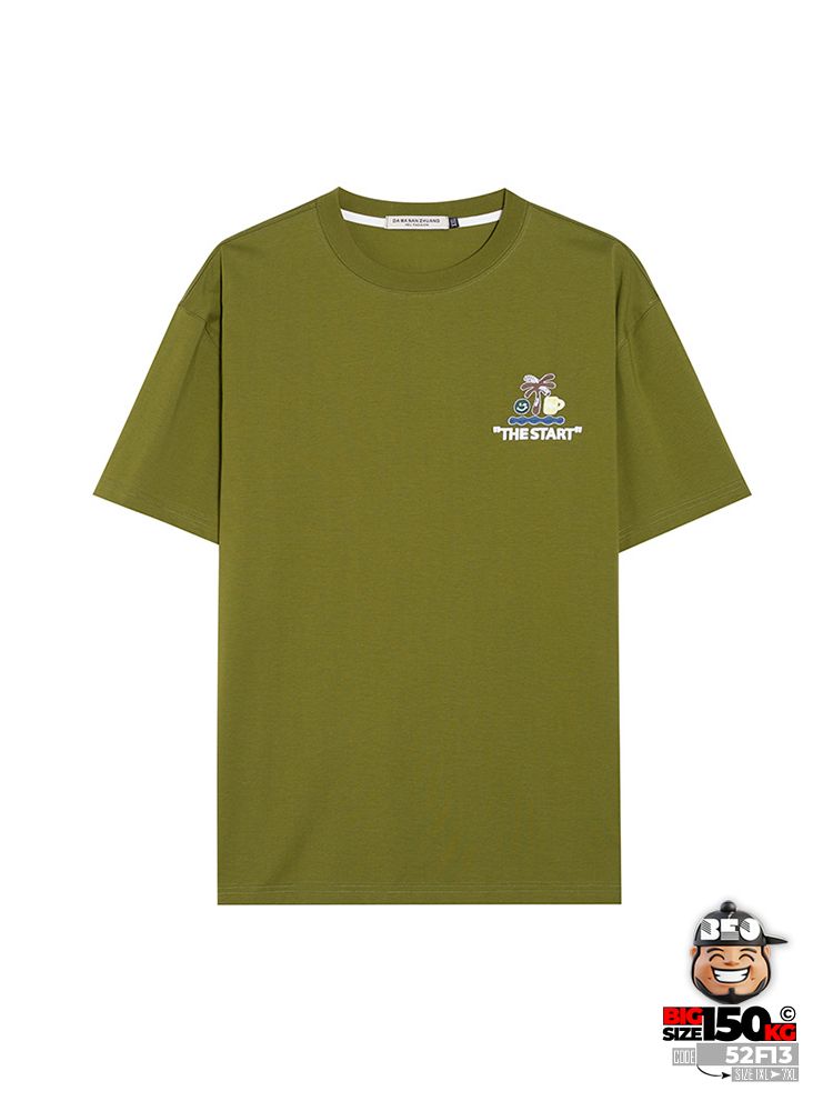 Áo thun tay ngắn cotton thoáng mát họa tiết summer THE START cá tính 5 Áo thun tay ngắn cotton thoáng mát họa tiết summer THE START cá tính - Ảnh 5