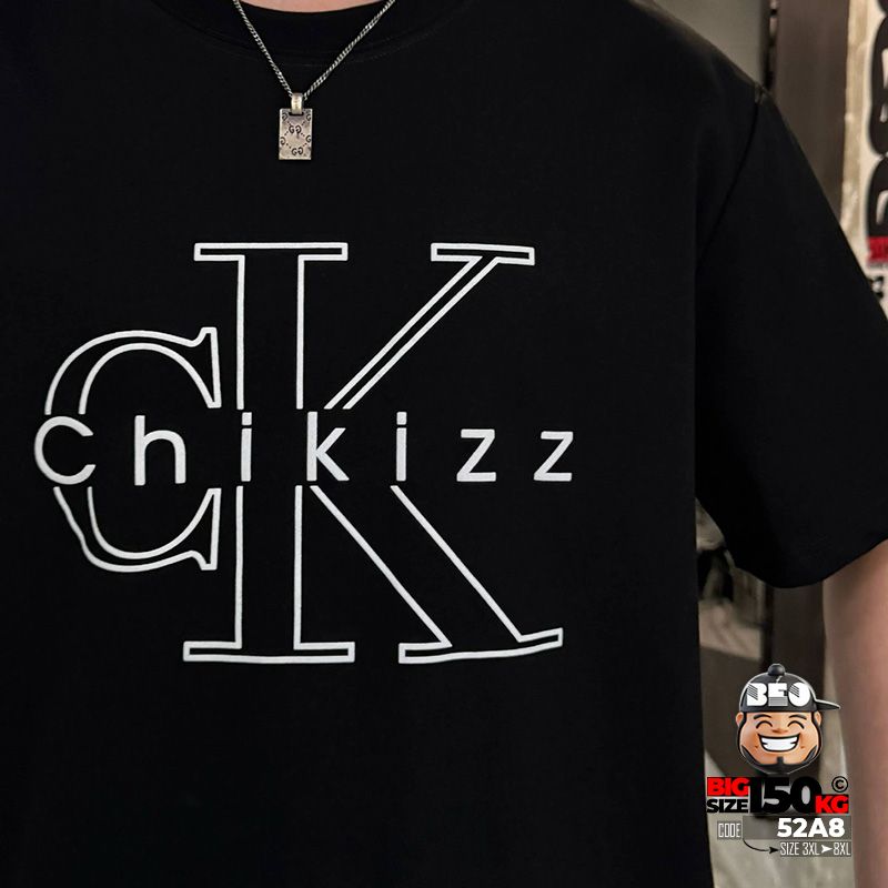 Áo thun tay ngắn cotton thun CK Chikizz 4 Áo thun tay ngắn cotton thun CK Chikizz - Ảnh 4