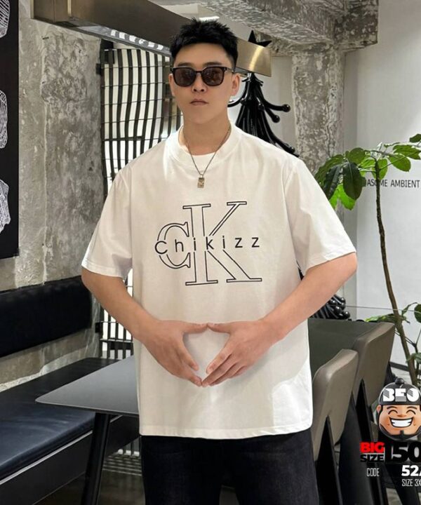 Áo thun tay ngắn cotton thun CK Chikizz