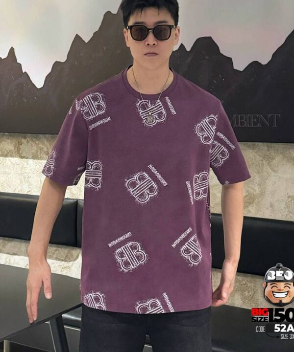 Áo thun tay ngắn text B and B reverse quanh áo 2