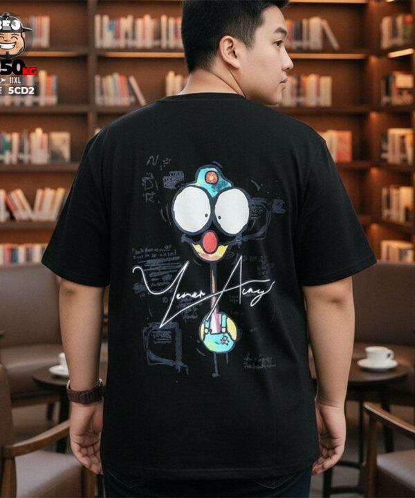 Alternative view of Áo thun tay ngắn cotton mềm họa tiết Quirky Cadet cá tính