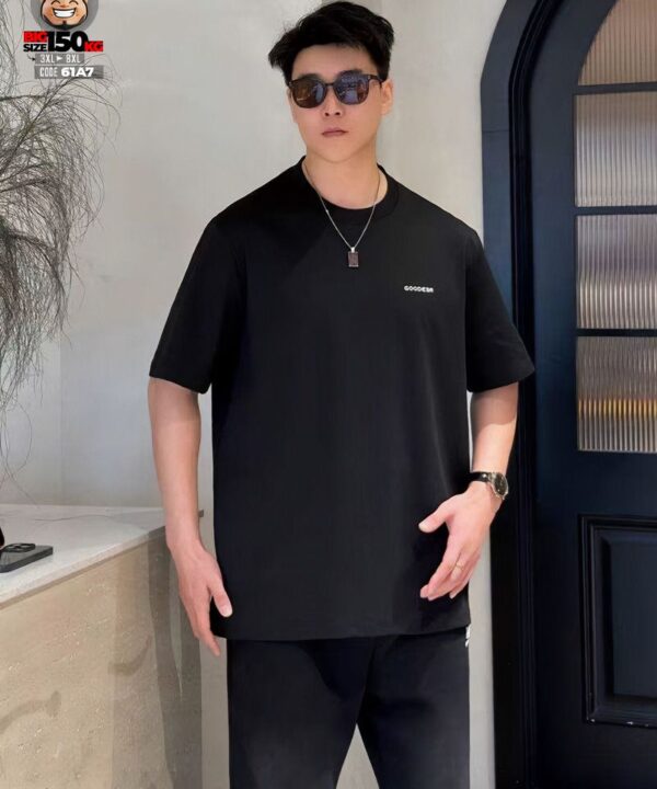 Áo thun tay ngắn hype cotton GoodSR in fornt back 2