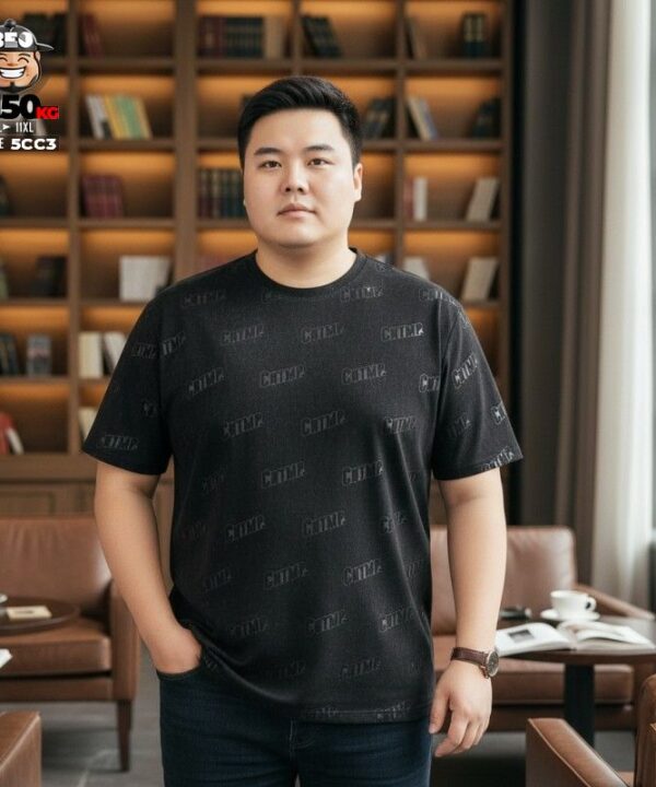 Áo thun tay ngắn vải thun lạnh họa tiết ful cách điệu CNTMP lecture