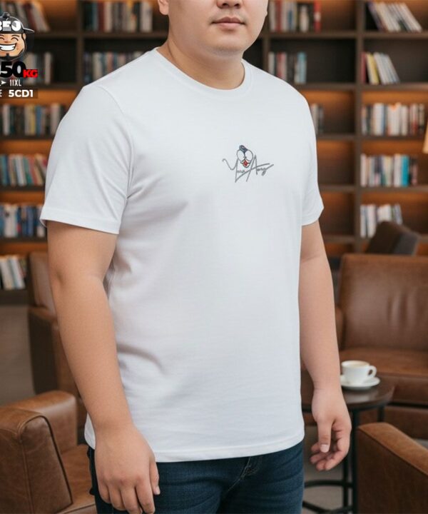 Áo thun tay ngắn cotton mềm họa tiết Quirky Cadet cá tính 7 Áo thun tay ngắn cotton mềm họa tiết Quirky Cadet cá tính 2