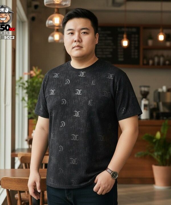 Alternative view of Áo thun tay ngắn vải thun lạnh họa tiết ful cách điệu DL lecture