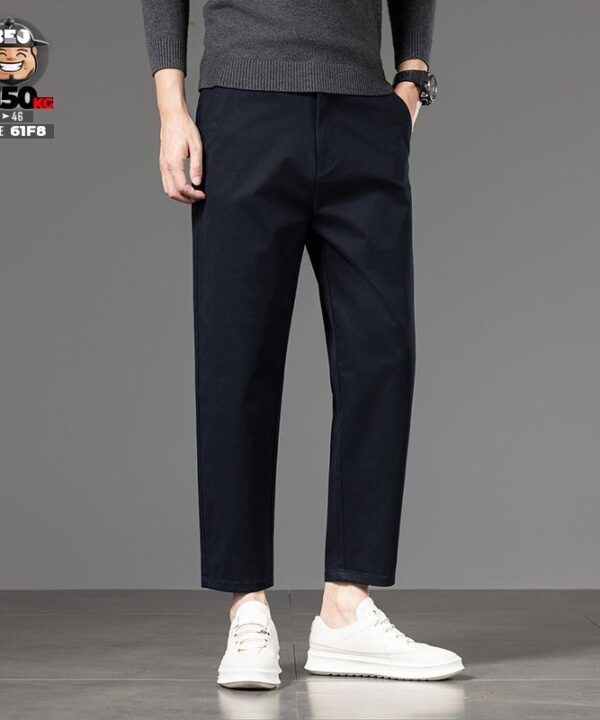 Alternative view of Quần dài kaki cotton basic co giãn ngang mắt cá premium