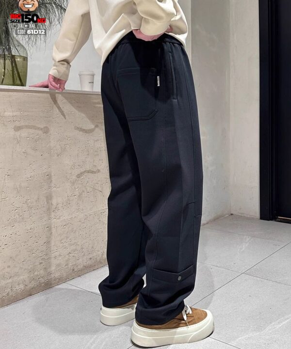 Quần dài thun chỉ nổi túi cổ chân tide band phong cách 2