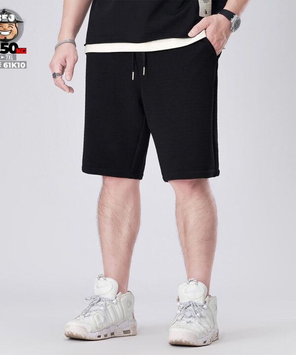 Quần ngắn short thun đũi mềm mại phong cách tối giản