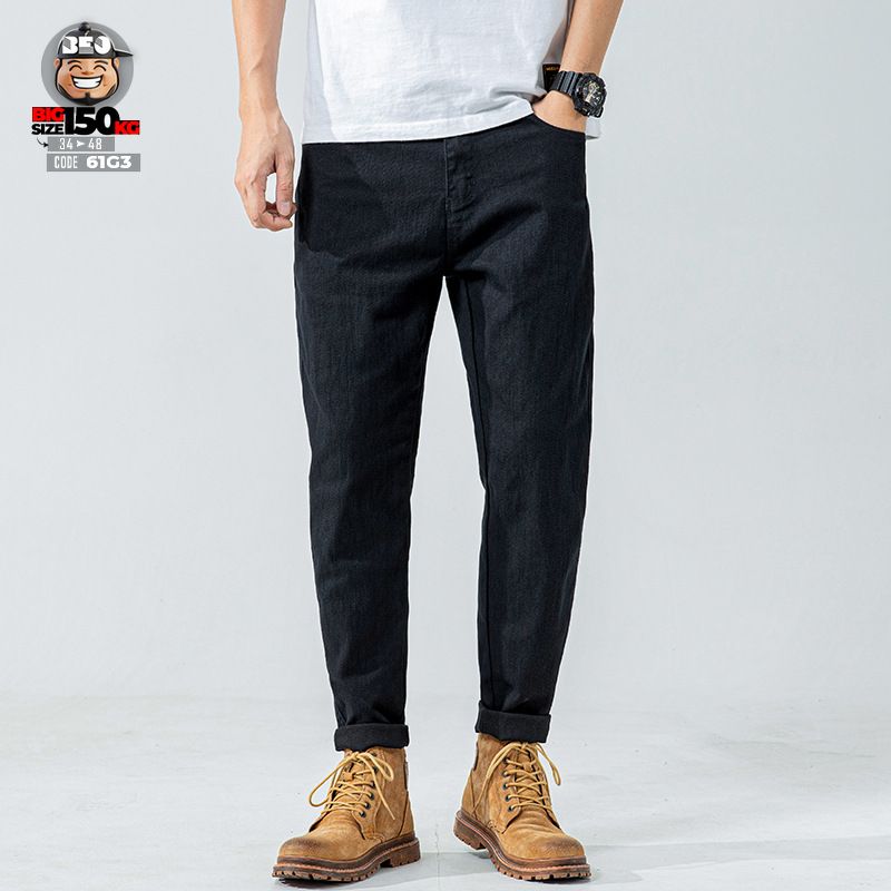 Quần dài kaki thun đũi slim fit basic style 4 Quần dài kaki thun đũi slim fit basic style - Ảnh 4