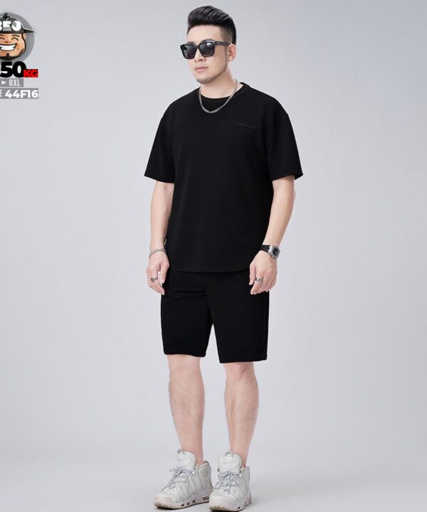 Đồ bộ ngắn chất điệu sờn nổi smley 3d marzo