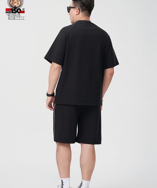 Đồ bộ short thun cotton hack dán AOE sport tide band 14