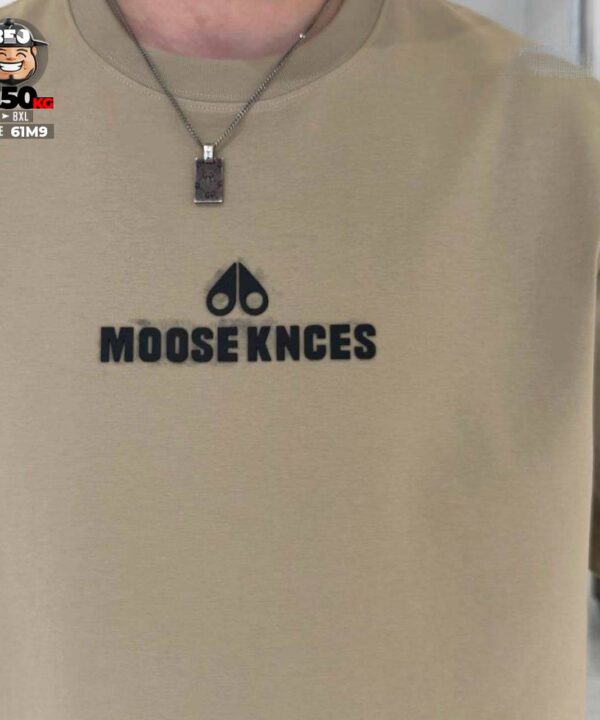 Áo thun tay ngắn in chìm nổi Moose Knuckndes 3