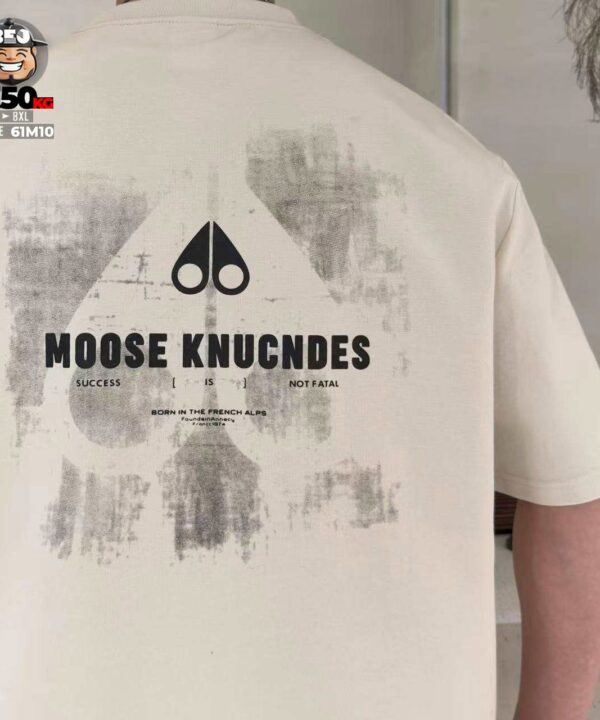 Alternative view of Áo thun tay ngắn in chìm nổi Moose Knuckndes