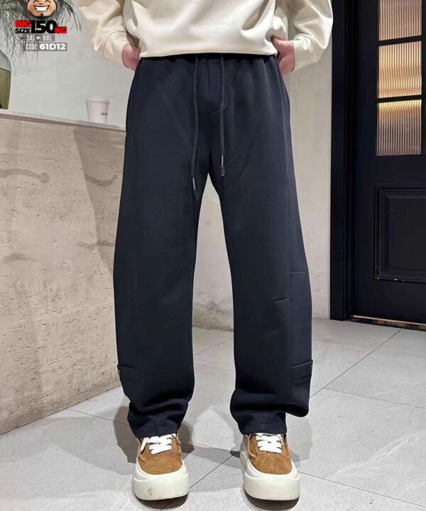 Alternative view of Quần dài thun chỉ nổi túi cổ chân tide band phong cách