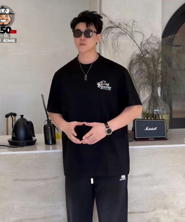 Áo thun tay ngắn cotton 4 chiều guicce frenzec 2