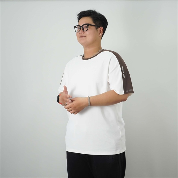 Áo thun tay ngắn nylon sport in ráp vai oldchool style 3 Áo thun tay ngắn nylon sport in ráp vai oldchool style - Ảnh 3