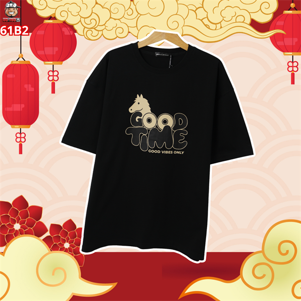 Alternative view of Áo thun tay ngắn cotton họa tiết goodtime to horse