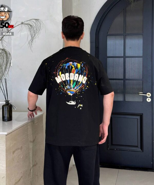 Home 37 Alternative view of Áo thun tay ngắn cotton họa tiết kinh khí cầu MOEDANG