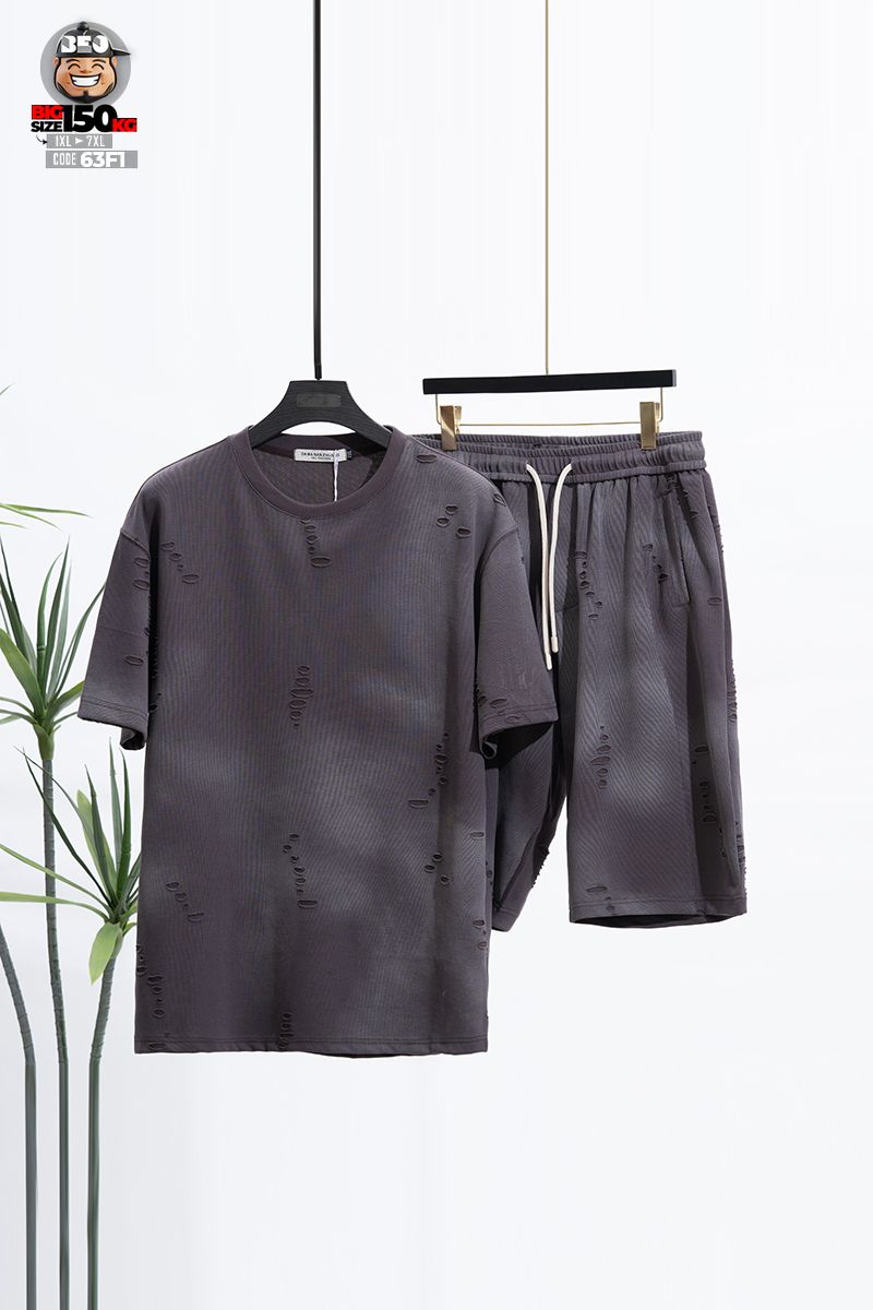 Set đồ bộ loang màu dark tone wash nhẹ street style 3 Set đồ bộ loang màu dark tone wash nhẹ street style - Ảnh 3