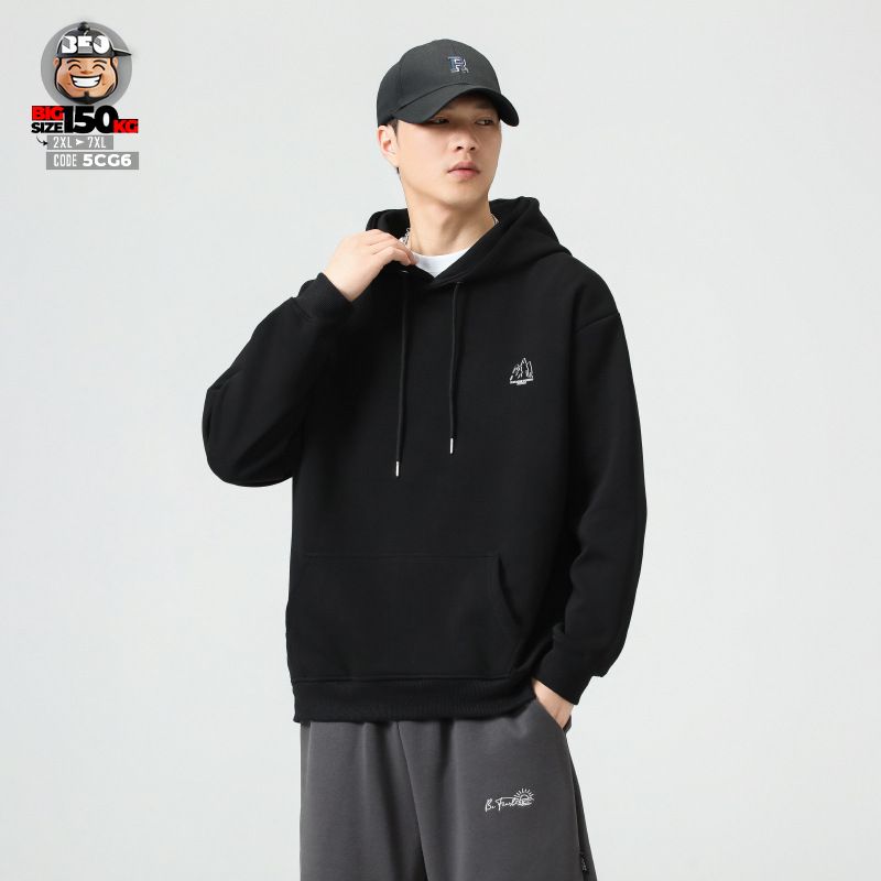 Hoodie logo moutain 320gsm mềm mại thu đông 3 Hoodie logo moutain 320gsm mềm mại thu đông - Ảnh 3