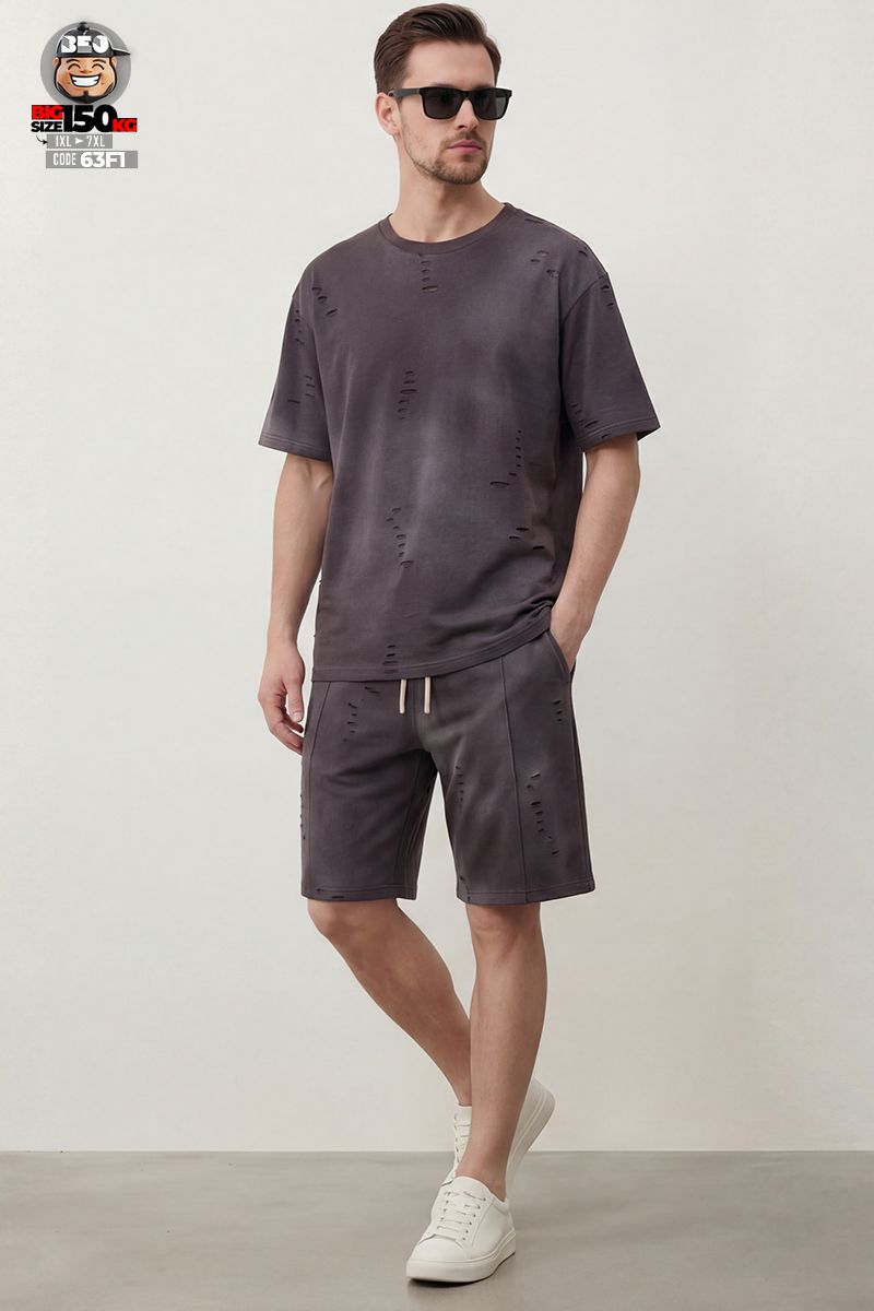 Set đồ bộ loang màu dark tone wash nhẹ street style 1 Set đồ bộ loang màu dark tone wash nhẹ street style