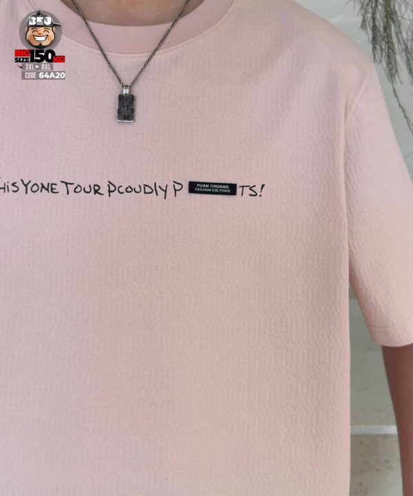 Áo thun tay ngắn cotton jacquard with temp this yone Tour 7 Áo thun tay ngắn cotton jacquard with temp this yone Tour 3