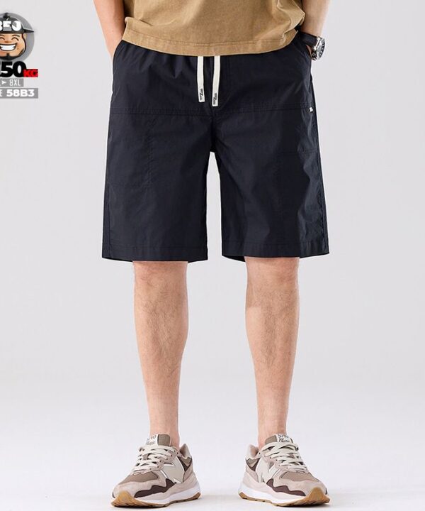Quần short thun Ice Breeze mỏng nhẹ co giãn cá tính - Ảnh 3