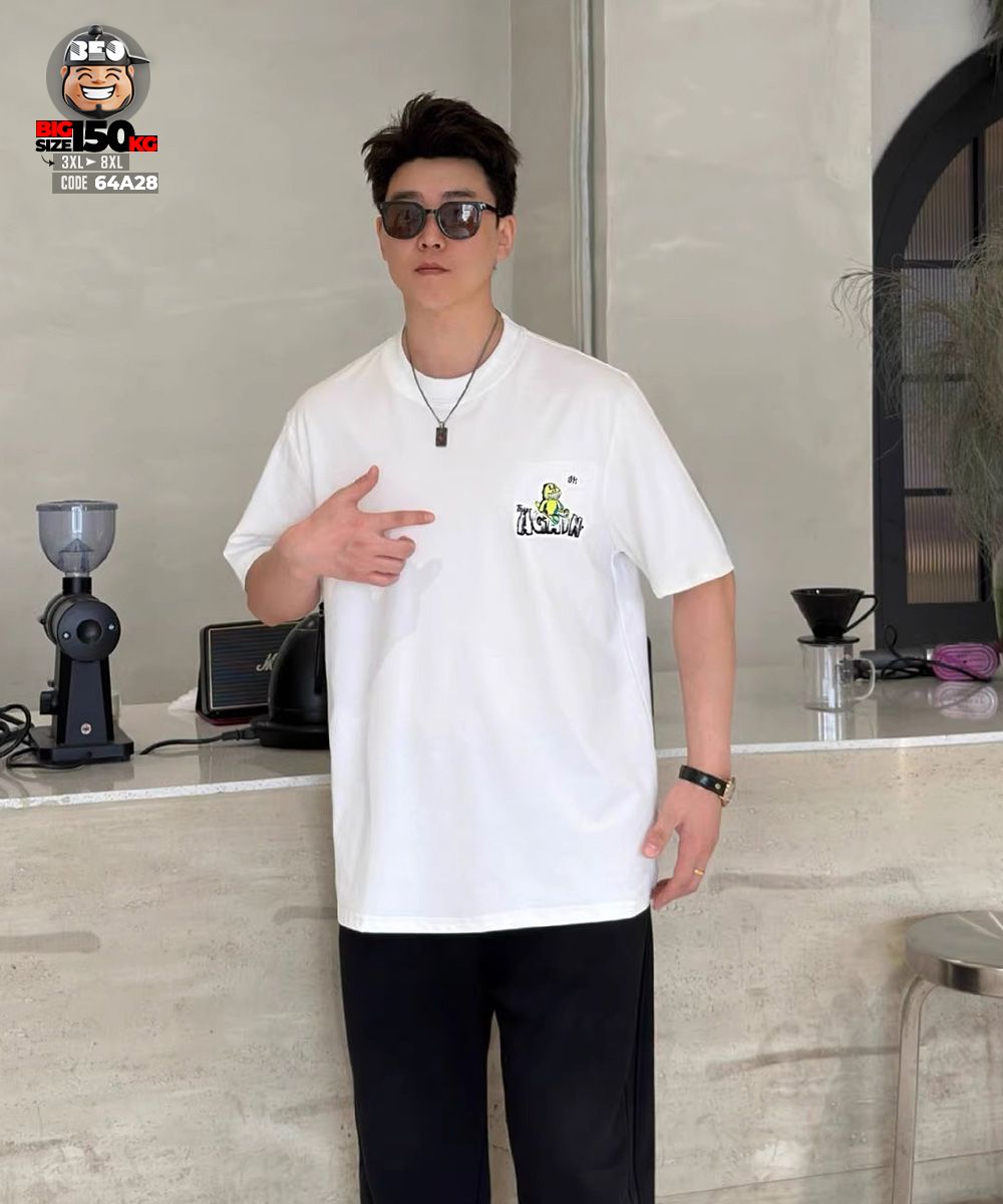 Áo thun tay ngắn họa tiết funny dinosaur try again 2 Áo thun tay ngắn họa tiết funny dinosaur try again - Ảnh 2