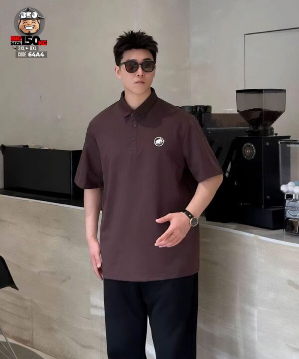 Áo thun tay ngắn Polo elephant logo in form style