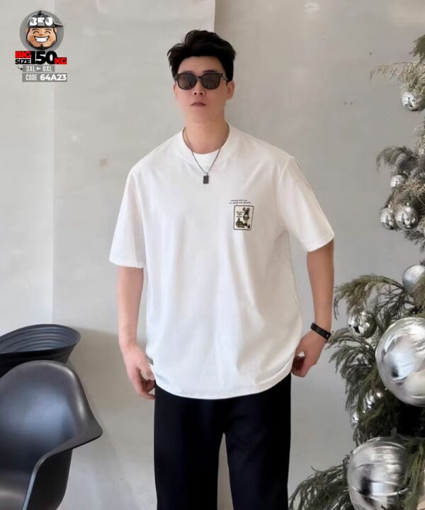 Áo thun tay ngắn họa tiết tag tám ngày tuần cá tính 4