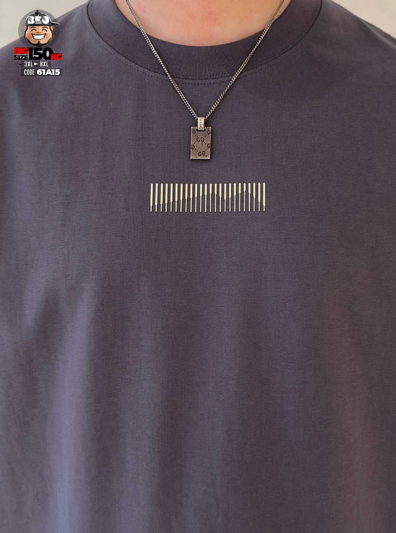 Áo thun tay ngắn hype cotton barcode in moutain 5 Áo thun tay ngắn hype cotton barcode in moutain - Ảnh 5