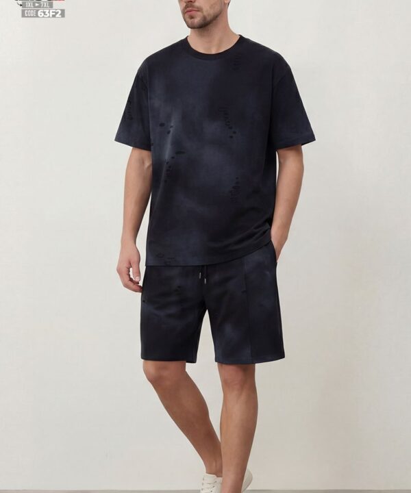 Home 39 Alternative view of Set đồ bộ loang màu dark tone wash nhẹ street style