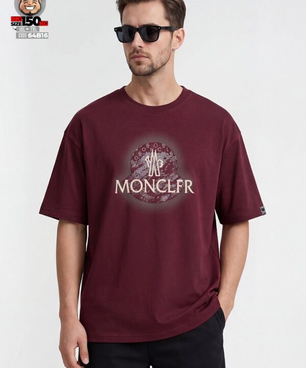 Alternative view of Áo thun tay ngắn form drop shoulder in hình phong cách streetwear