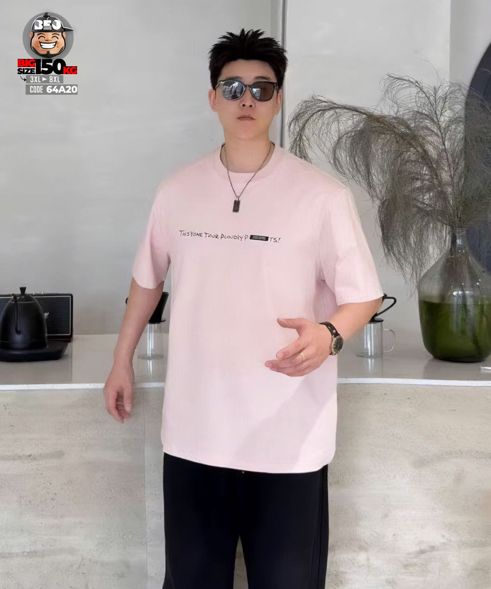 Áo thun tay ngắn cotton jacquard with temp this yone Tour 1 Áo thun tay ngắn cotton jacquard with temp this yone Tour