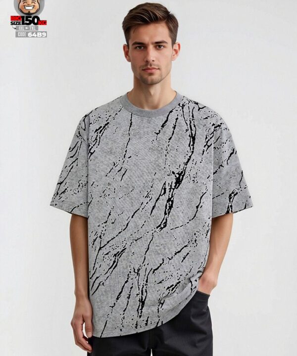 Áo thun tay ngắn tie dye style Mỹ họa tiết vẹt loang