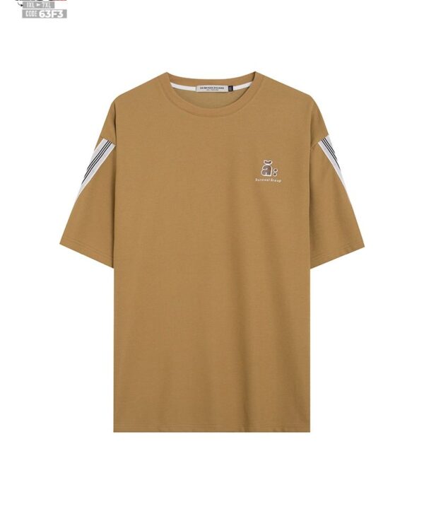 Đồ bộ cotton mát nhẹ form rộng phối sọc hai bên phong cách daily sport 2