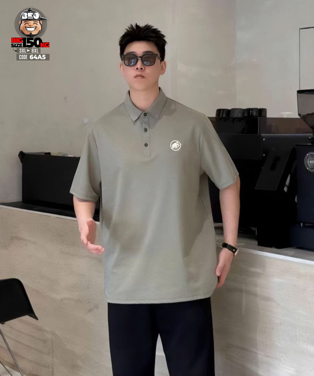 Áo thun tay ngắn Polo elephant logo in form style 2 Áo thun tay ngắn Polo elephant logo in form style - Ảnh 2