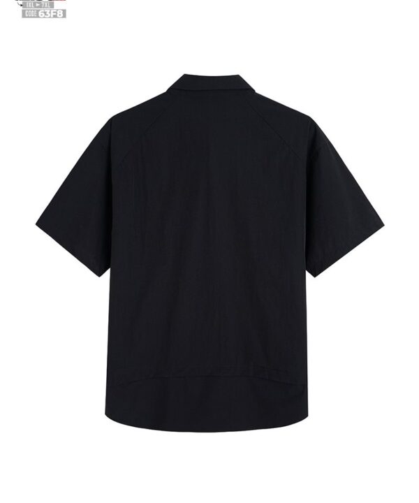 Áo sơ mi tay ngắn chất liệu cao cấp form relaxed túi ngực phong cách Hàn Quốc 7 Áo sơ mi tay ngắn chất liệu cao cấp form relaxed túi ngực phong cách Hàn Quốc 2